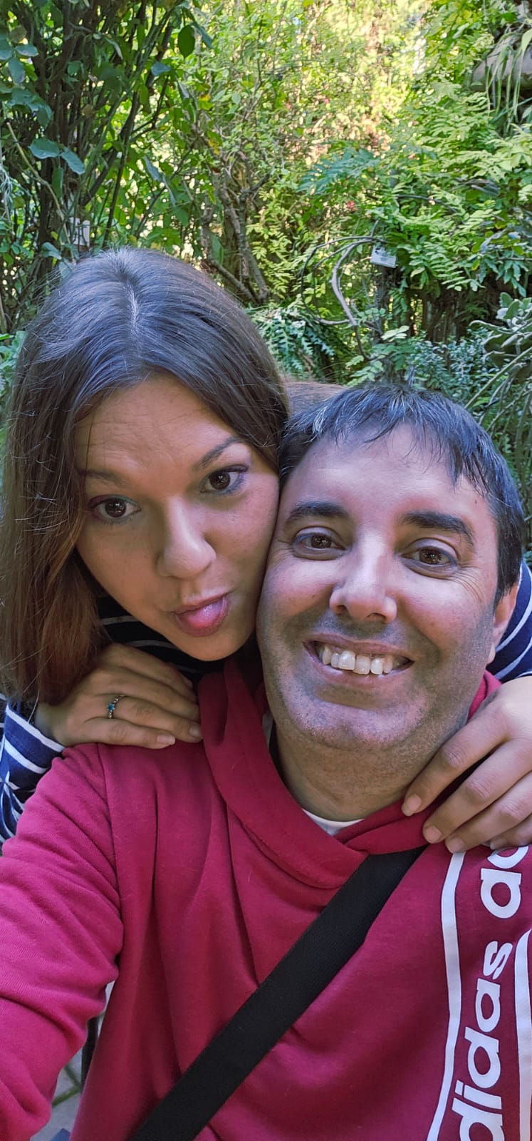 Fotografía de los novios